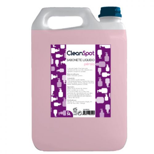 Sabonete Líquido Mãos CleanSpot Pérola Rosa 5L , CLEANSPOT , 6831014 , 5608011042344